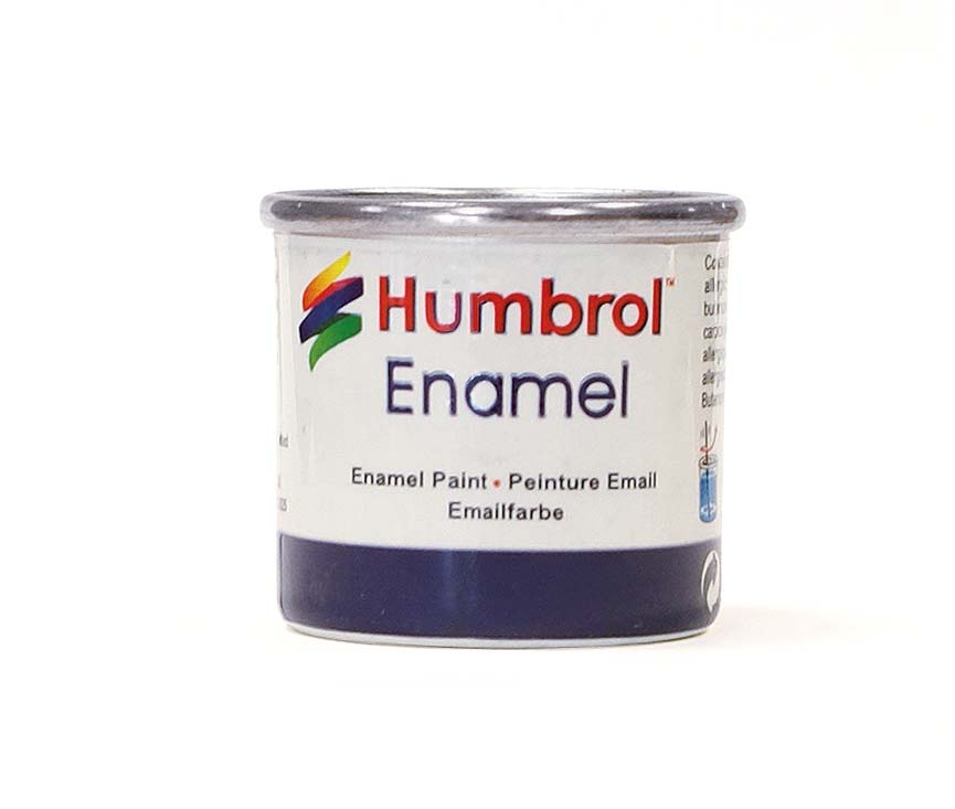 Humbrol Satin 14ml No 85 Coal Black