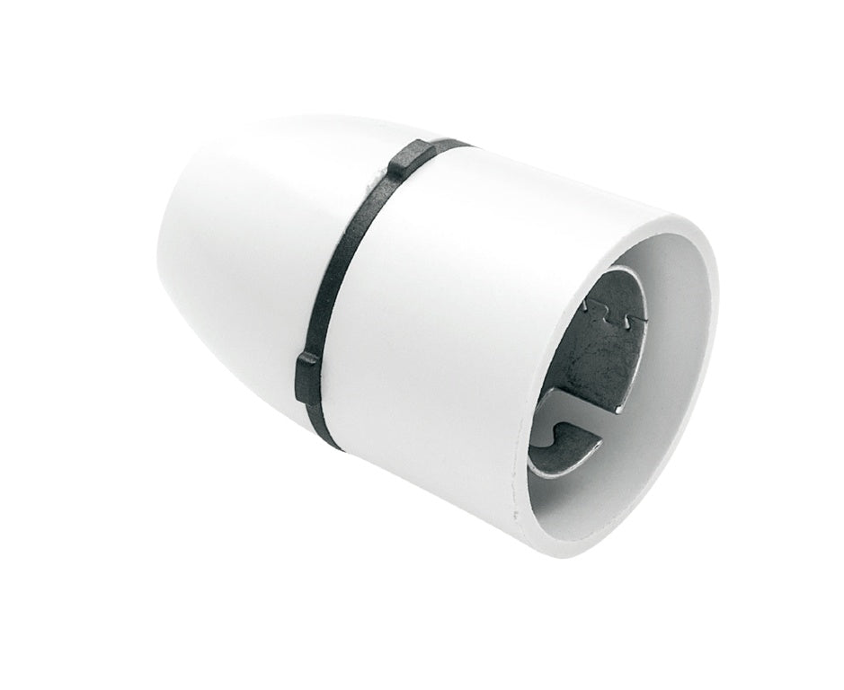 Securlec T2 Cord Grip Lampholder White Pre Packed