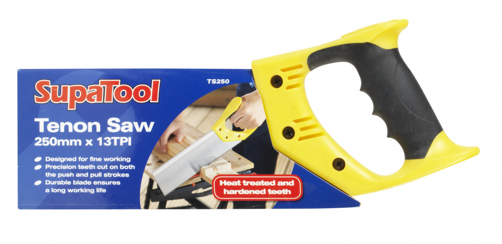 Supa Tool Tenon Saw 10"(250mm) X 13 Tpi