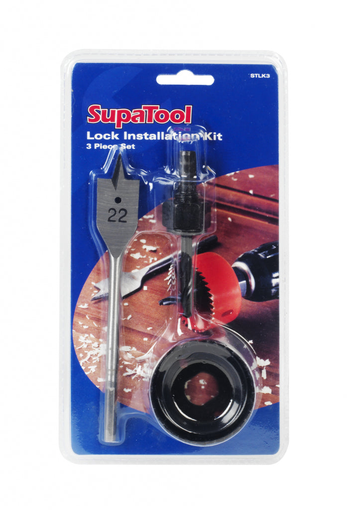 Supa Tool Lock Installation Kit 3 Piece