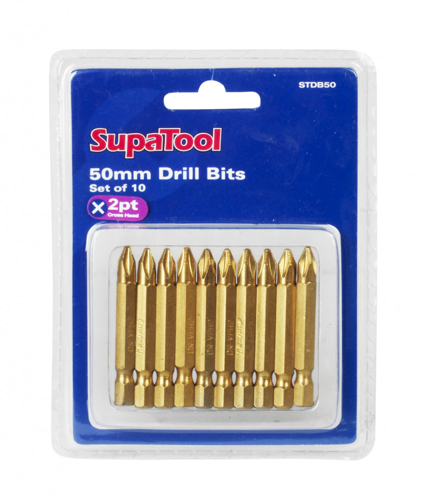 Supa Tool Drill Bit 50mm 10 Pack