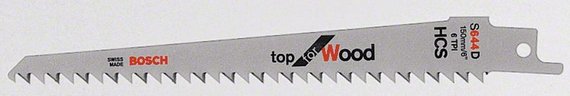 Bosch Reciprocating Saw Blades 6 Tpi Pack 5 150mm