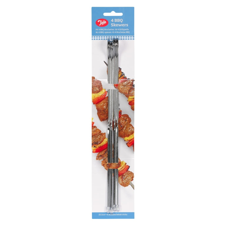 Tala Bbq Skewers 30cm 4 Set