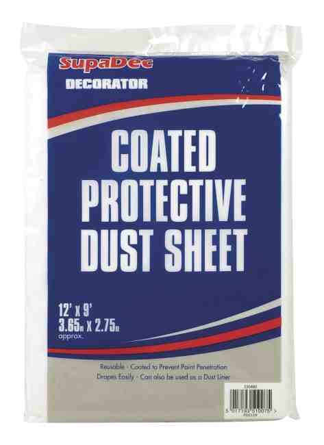 Supa Dec Coated Protective Dust Sheet 12 X 9ft