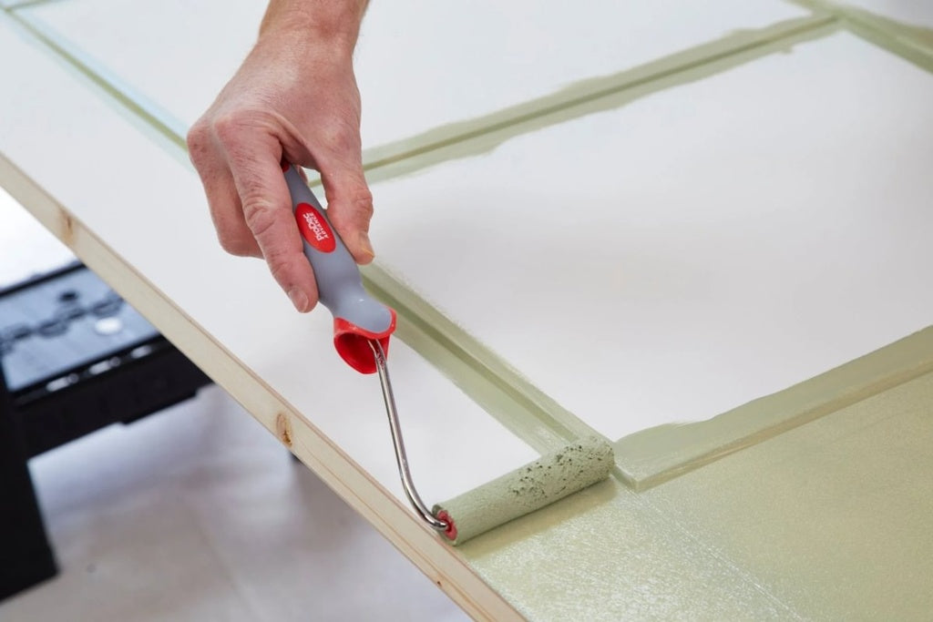 Pro Dec 4" Gloss Mini Rollers & Frame Pack 10