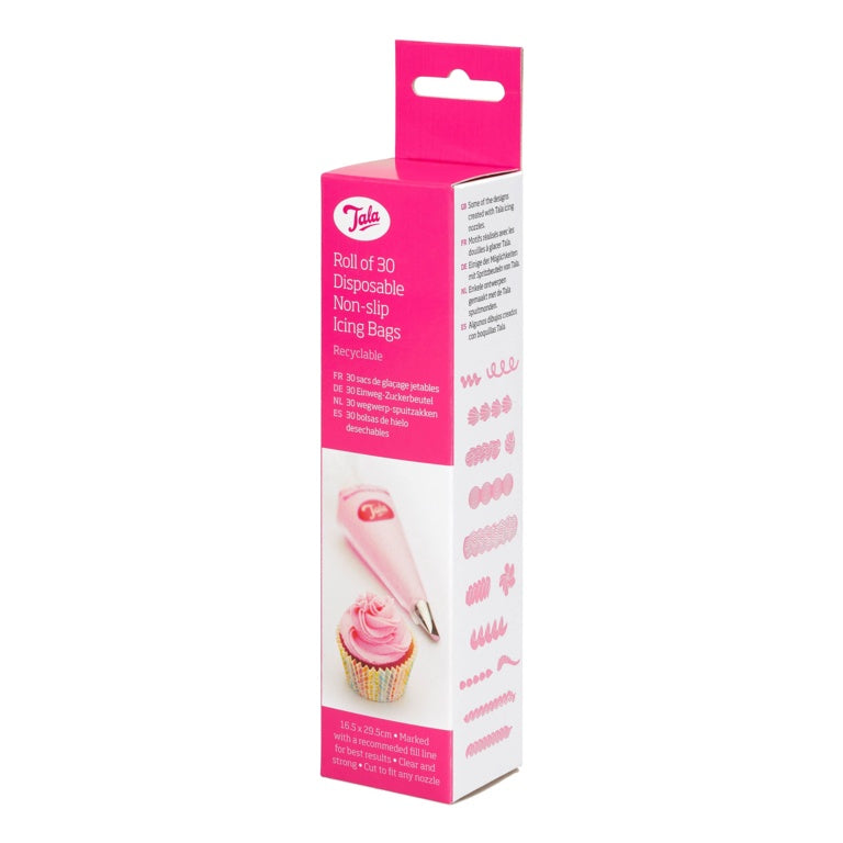 Tala Non Slip Icing Bags Disposable 30 Bags