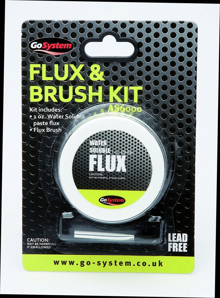 Go System Lead Free Water Soluble Fix & Brush