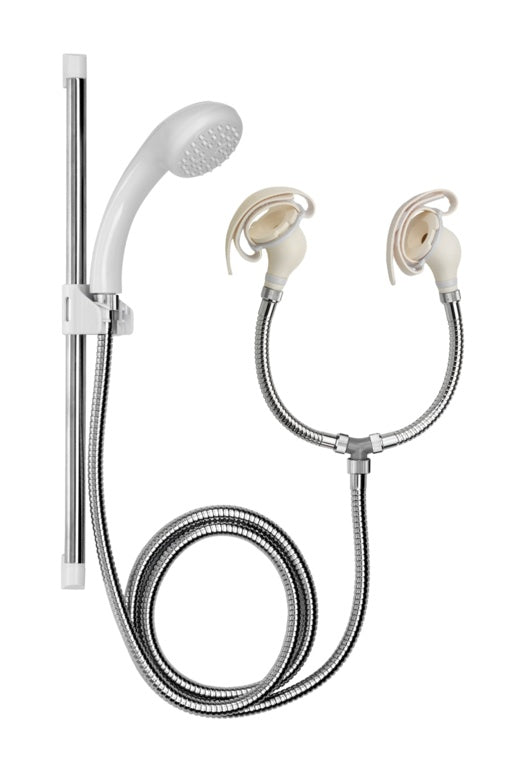 Croydex Bath Shower Set White