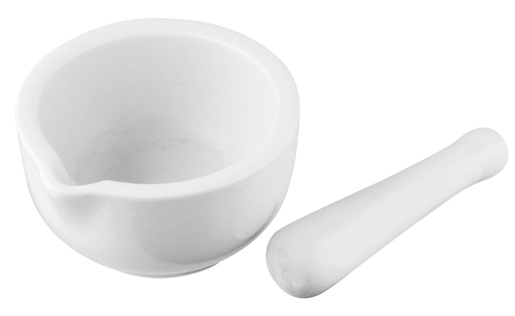 Fackelmann Porcelain Pestle & Mortar 11cm
