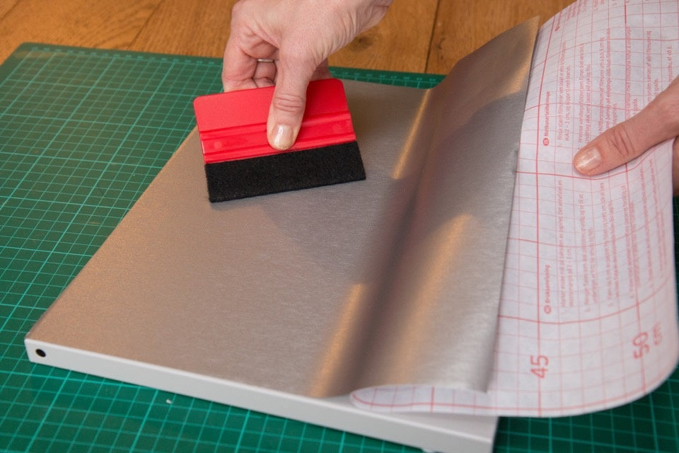 D C Fix�� Self Adhesive Film Metallic Brush 45cm X 1.5m