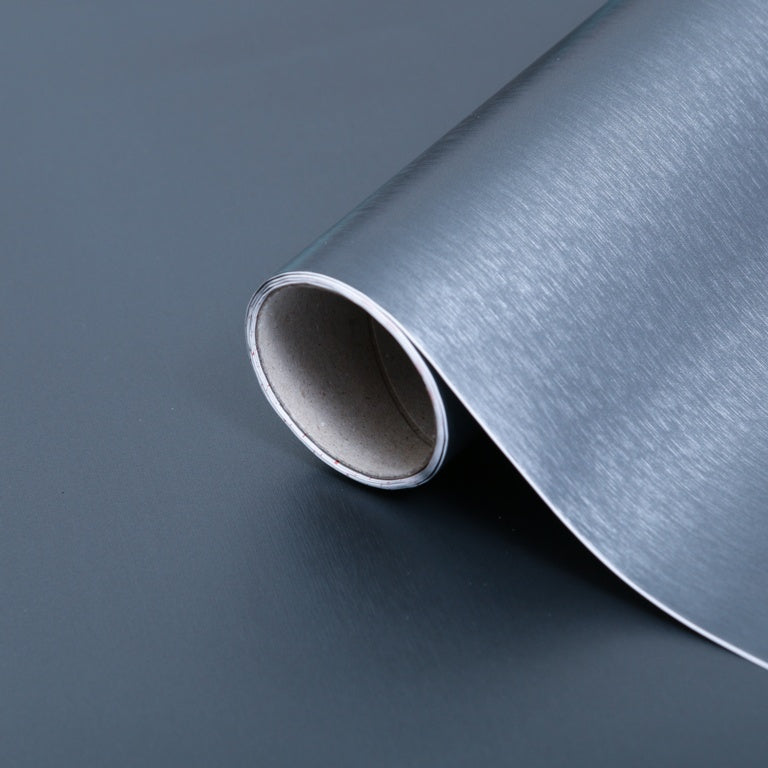 D C Fix�� Self Adhesive Film Metallic Brush 45cm X 1.5m
