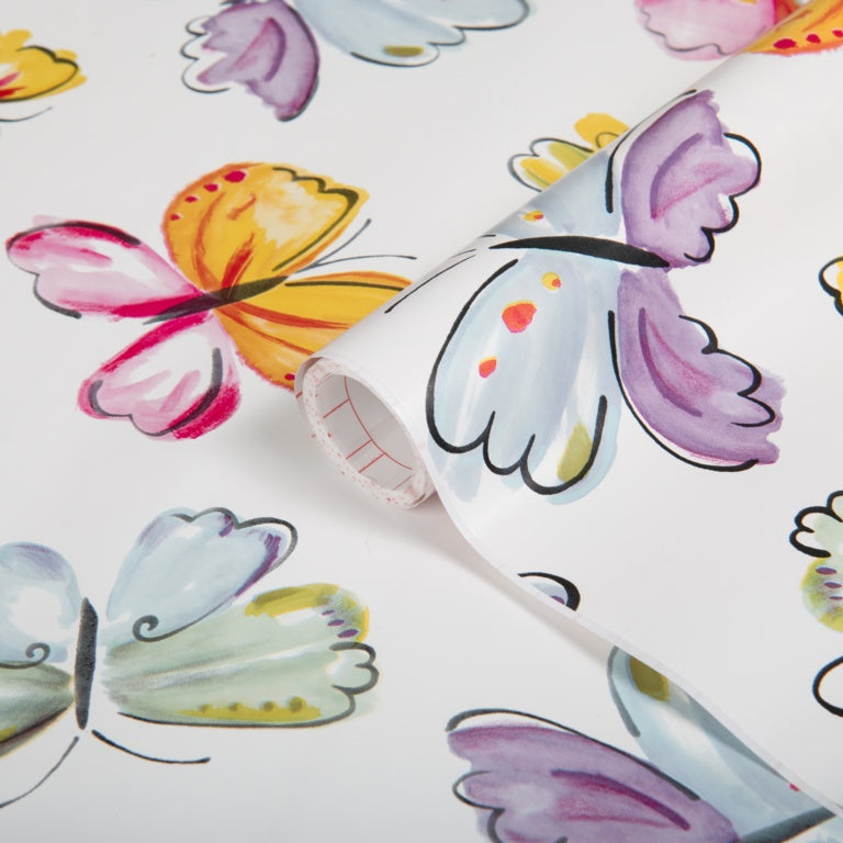 D C Fix�� Self Adhesive Film Papillion 45cm X 2m