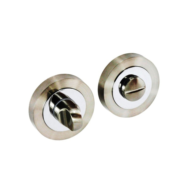 Securit Bathroom Thumbturn 50mm Sn/Cp