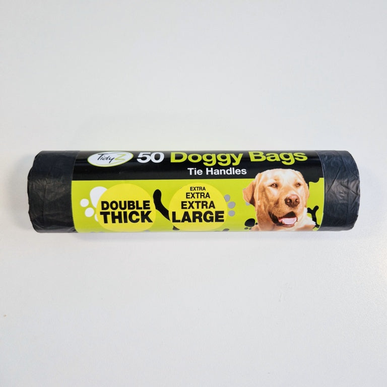 Tidyz Double Thick Doggy Bags Roll Of 50