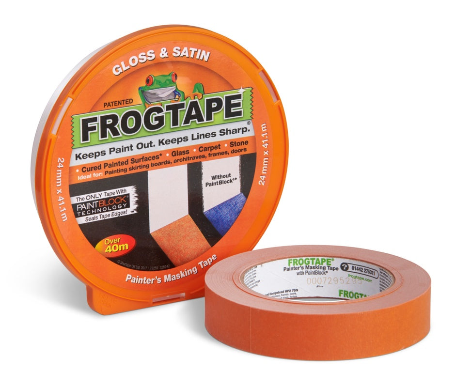 Frog Tape Painter's Masking Tape 24mm X 41.1m Gloss & Satin