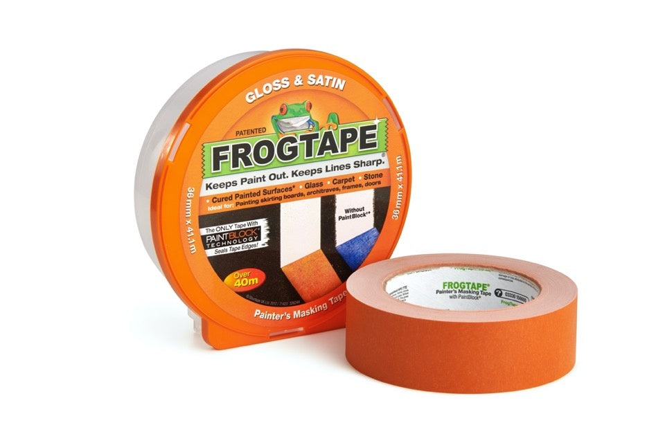 Frog Tape Painter's Masking Tape 36mm X 41.1m Gloss & Satin