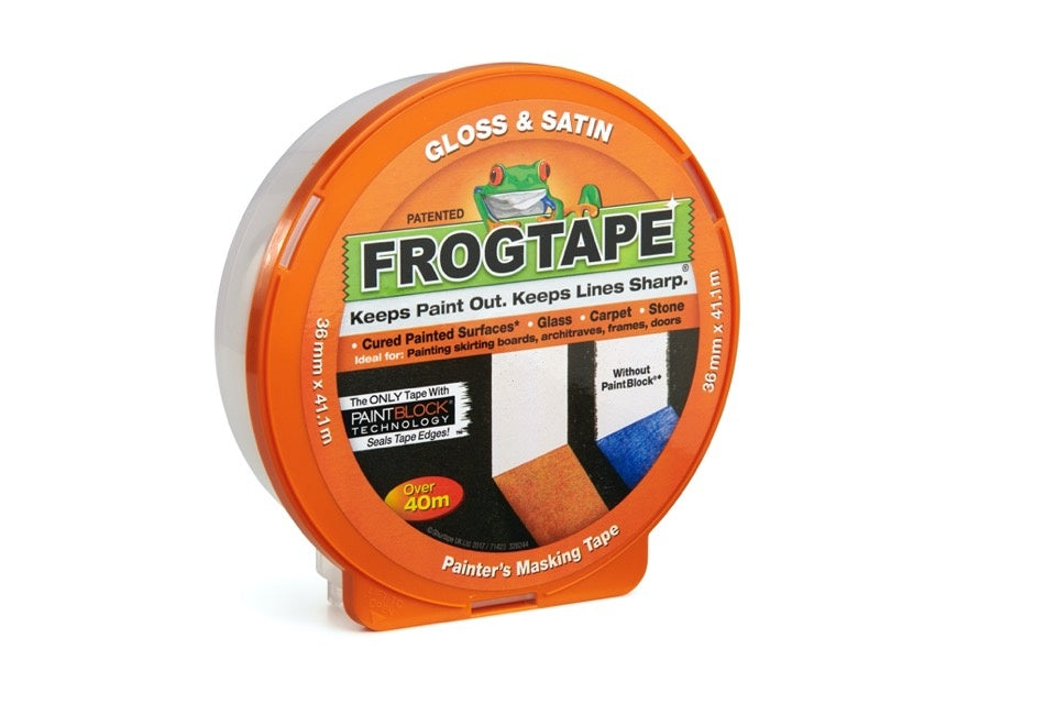 Frog Tape Painter's Masking Tape 36mm X 41.1m Gloss & Satin