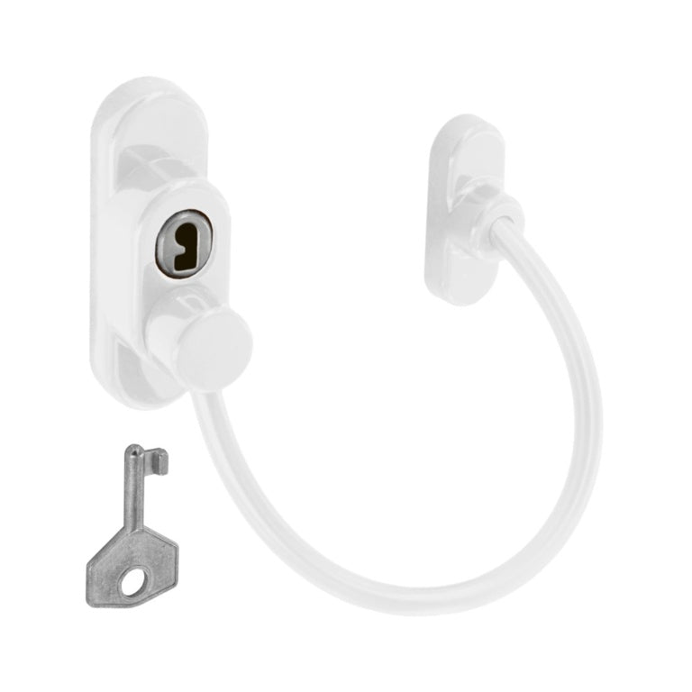 Securit Window Cable Restrictor White