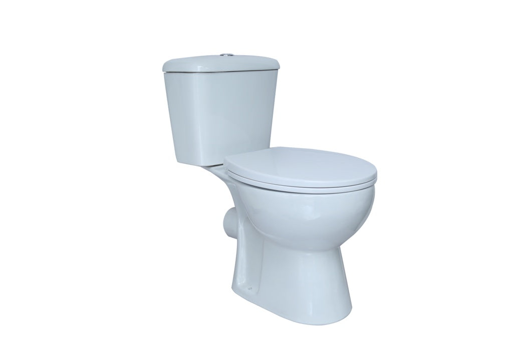 Supa Plumb One Box Toilet, Seat & Cistern W: 375mm H: 730mm D: 665mm