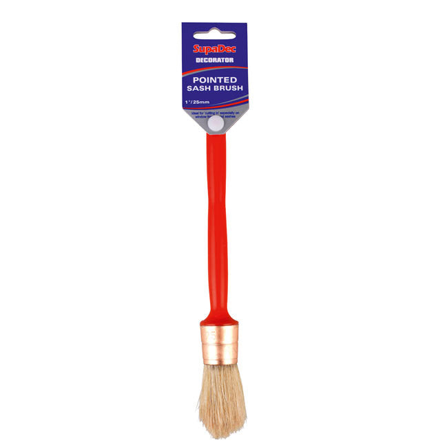 Supa Dec Pointed Sash Brush 25mm