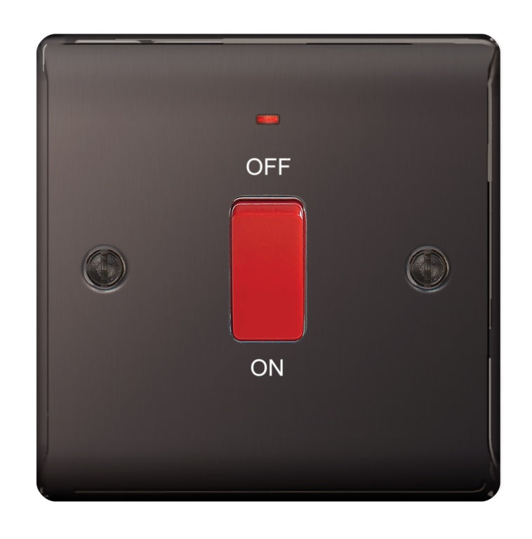 Bg Metal Black Nickel Dp Switch Neon Sp 45a