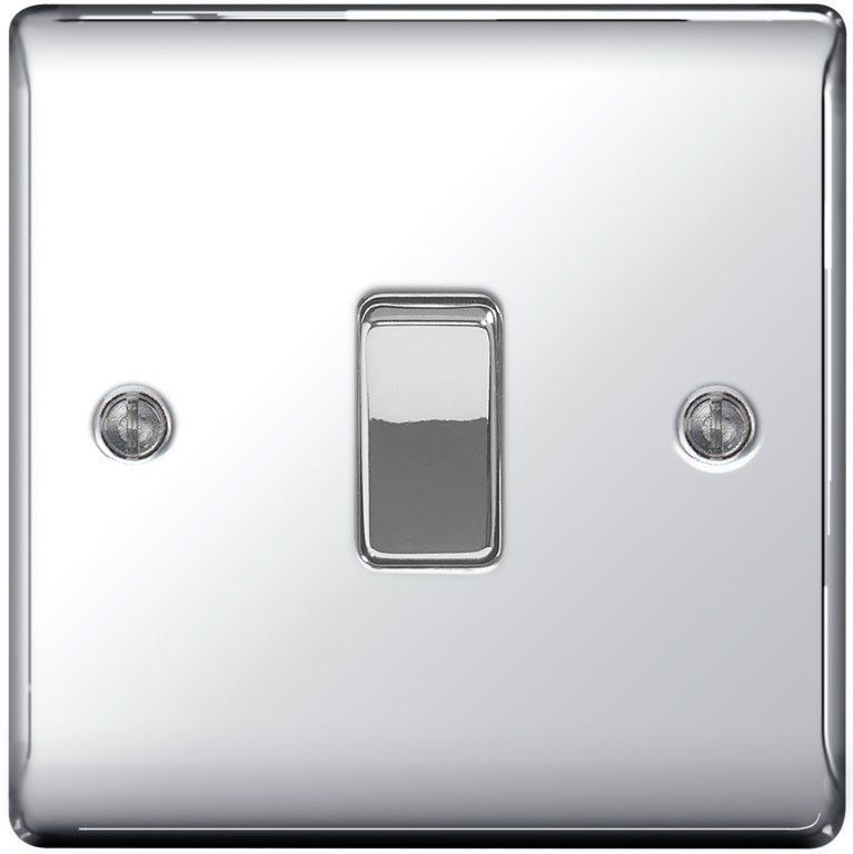 Bg Chrome 10ax Plate Switch Intermediate