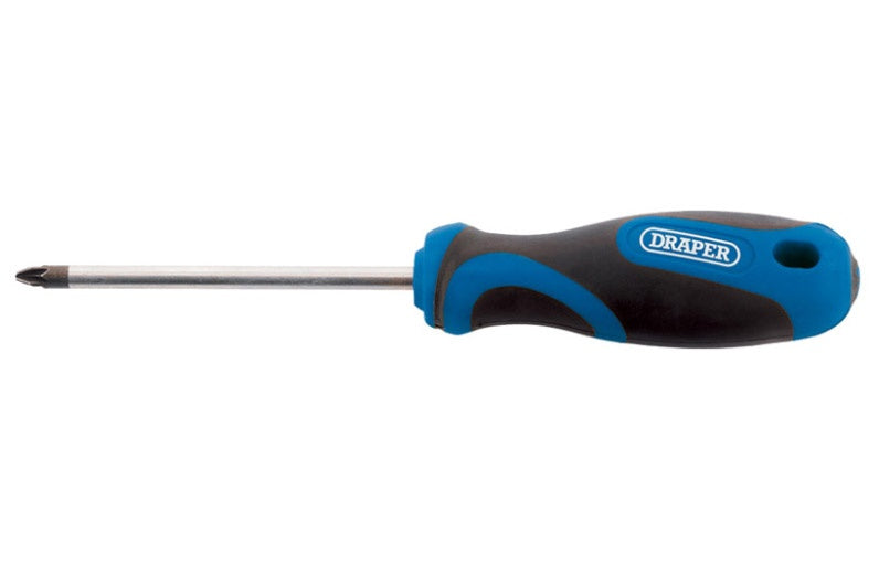 Draper Soft Grip Pozi Screwdriver No 0 X 75mm