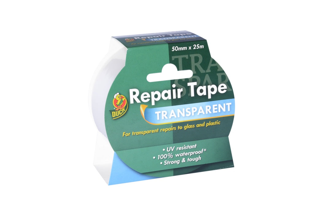 Duck Tape Transparent Repair Tape 50mm X 25m