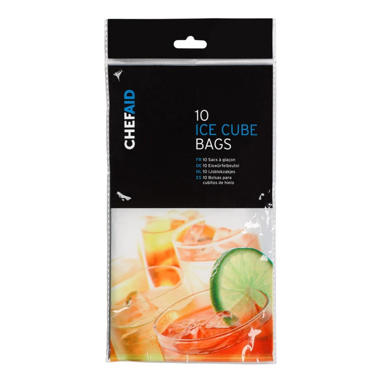 Chef Aid Ice Cube Bags 10 X 24 Pack