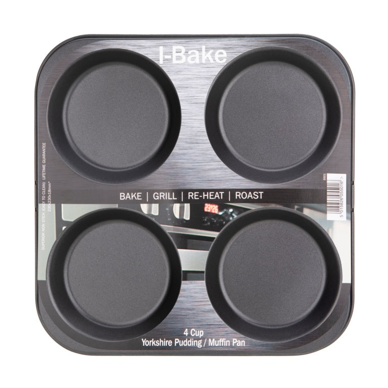 Pendeford I Bake Yorkshire Pudding Tray 4 Cup