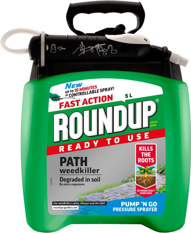 Roundup Path & Drive Pump N Go 5 L