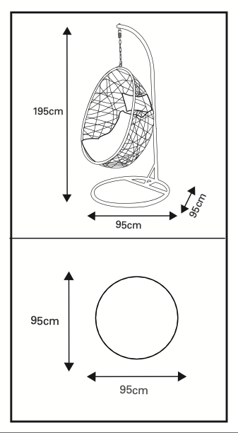 Supa Garden Rattan Egg Chair