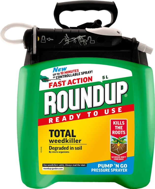 Roundup Fast Action Pump N Go 5 L Rtu