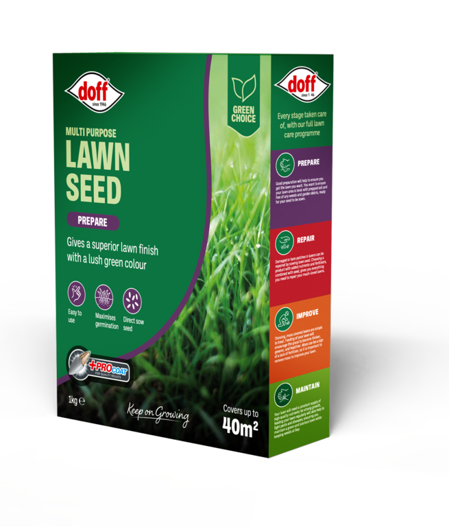 Doff Multi Purpose Magicoat Lawn Seed 1kg