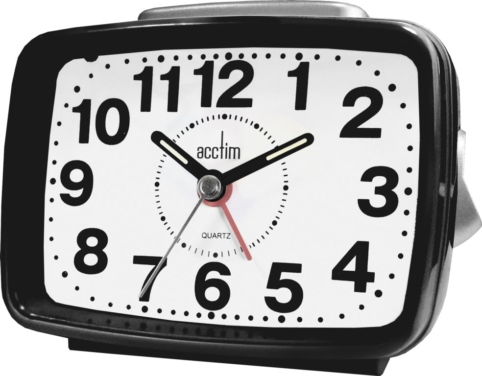 Acctim Titan 2 Sweep Seconds Hand Alarm Black