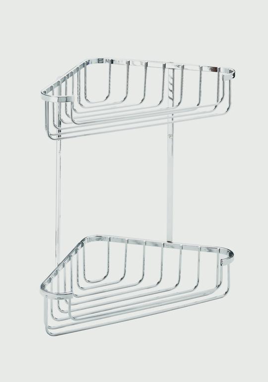 Croydex 2 Tier Corner Basket