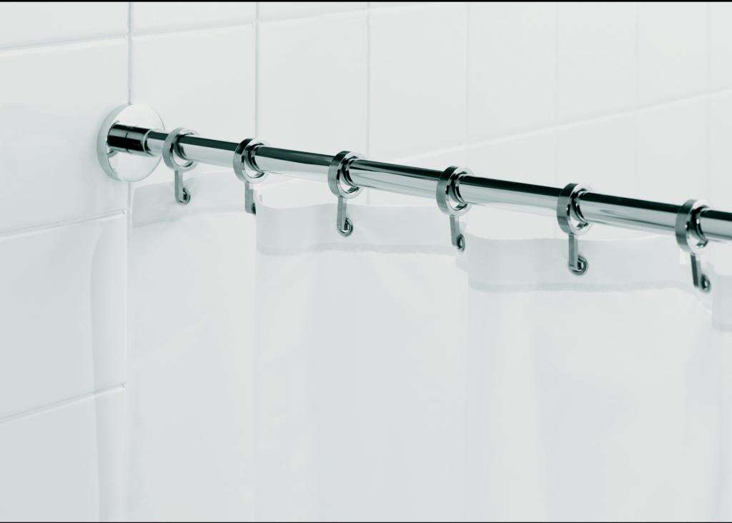 Croydex Luxury Round Rod Chrome