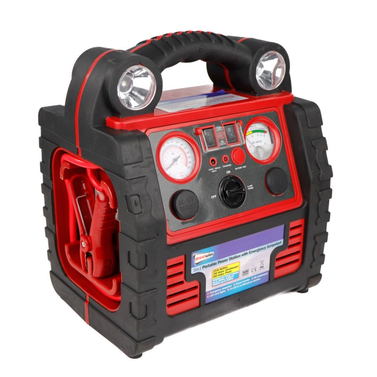 Streetwize 6 In 1 Power Pack With Lights 12v