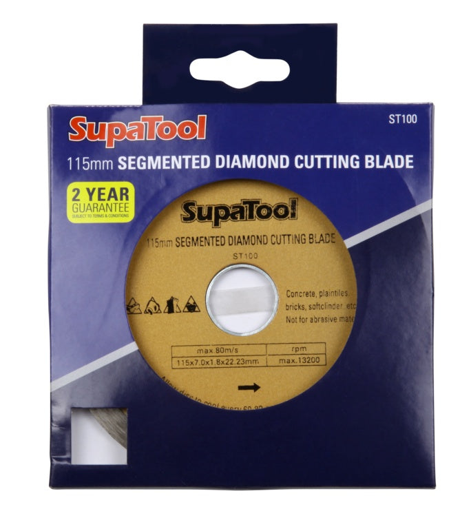 Supa Tool Diamond Cutting Blade 115mm