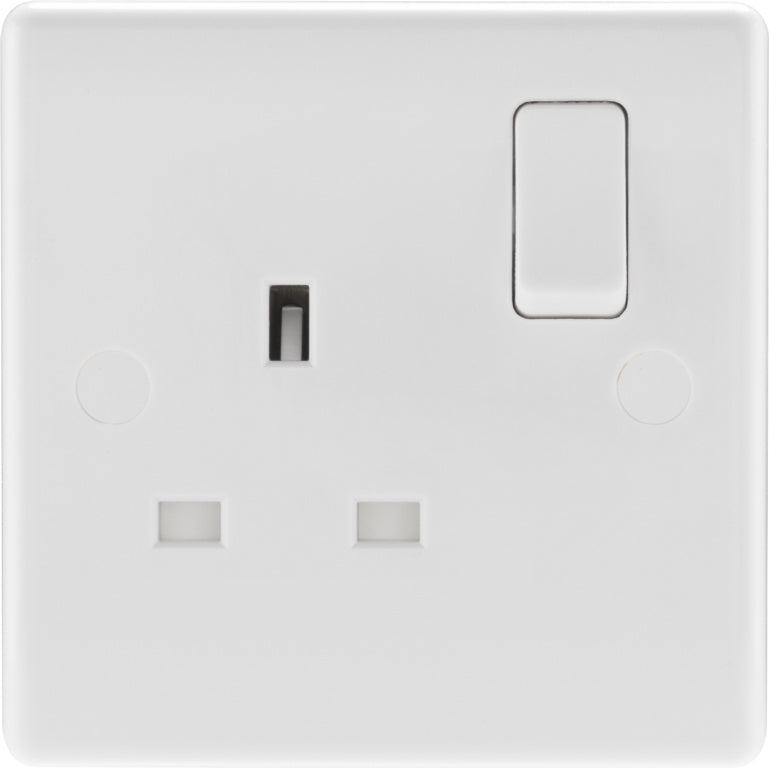 Bg Single Pole 1 Gang Switched Socket 821 13a