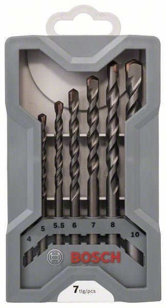 Bosch Cyl 3 Concrete Drill Bit Set 7 Piece