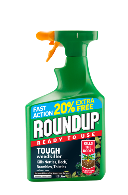 Roundup Tough Rtu 1 L Plus 20% Extra Free