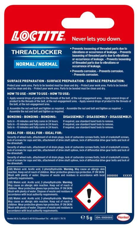 Loctite Threadlocker 5g