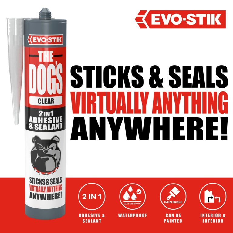 Evo-Stik The Dog's 2 In 1 Adhesive & Sealant