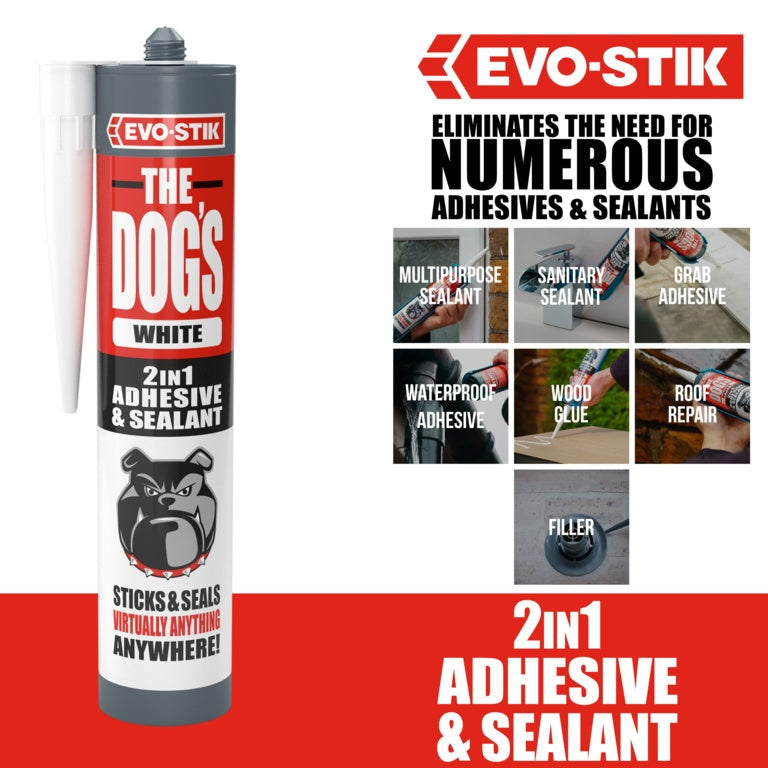 Evo-Stik The Dog's 2 In 1 Adhesive & Sealant