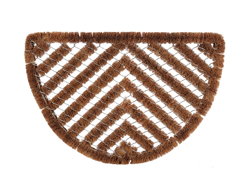 Groundsman Half Round Scraper Mat Length 60cm X Width 40cm.