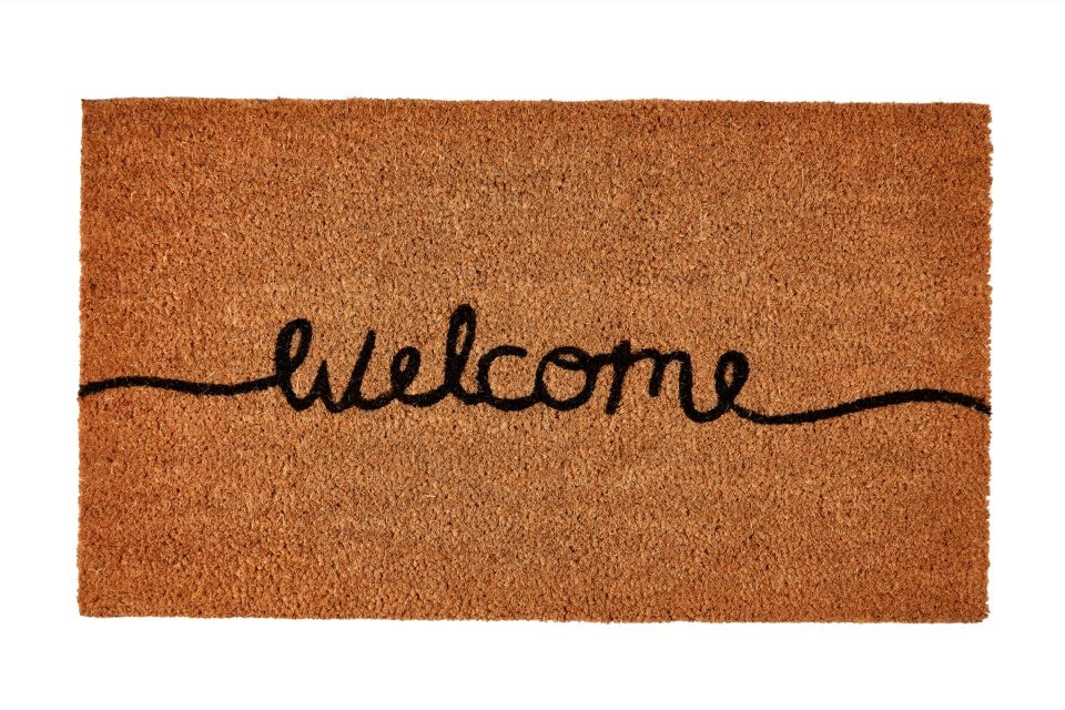 Groundsman Welcome Natural Coco Doormat 40 X 70cm