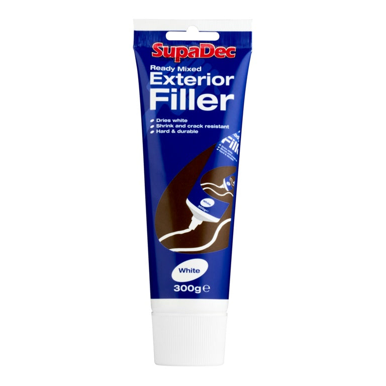 Supa Dec Ready Mix Exterior Filler Tube 300g