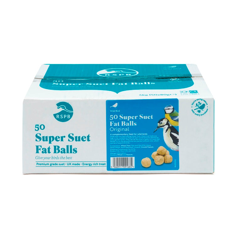 Rspb Super Suet Fat Balls Box 50