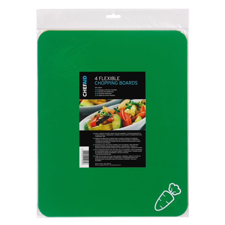 Chef Aid Flexible Chopping Mats Colour Coded
